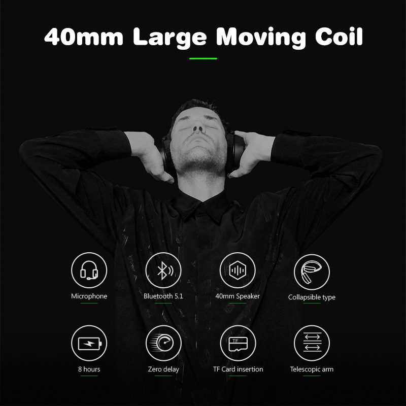 R10 Wireless Over-Ear Headphones