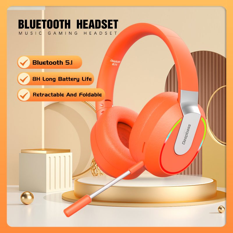 R11 Wireless Over-Ear Headphones
