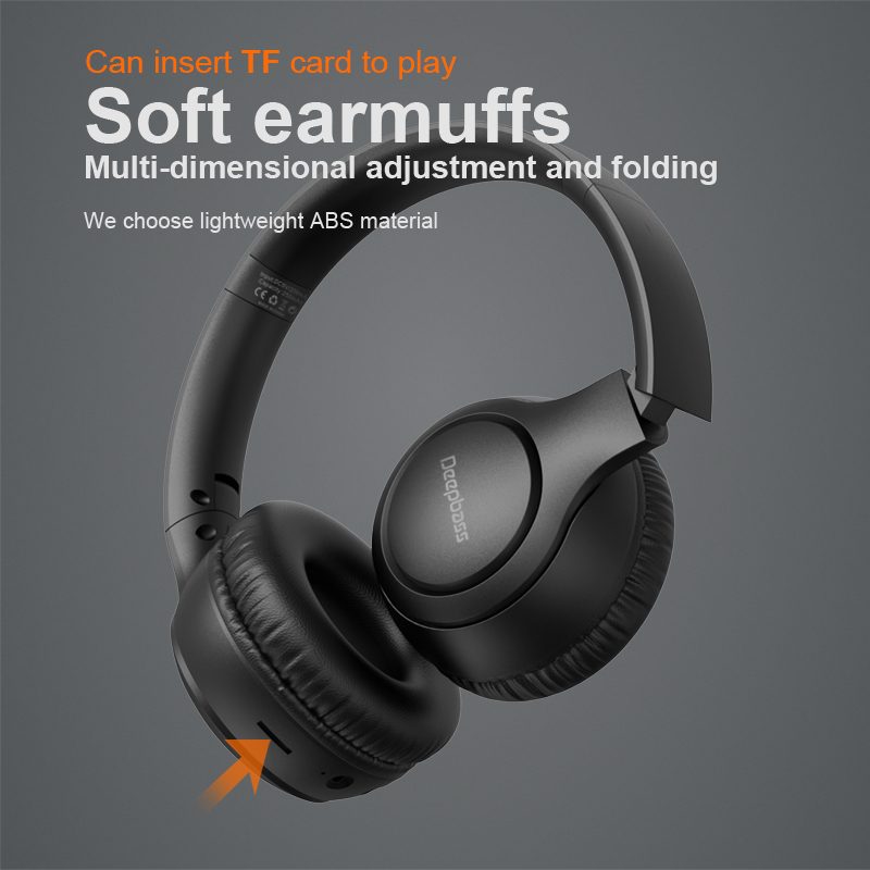 R12 Wireless Over-Ear Headphones