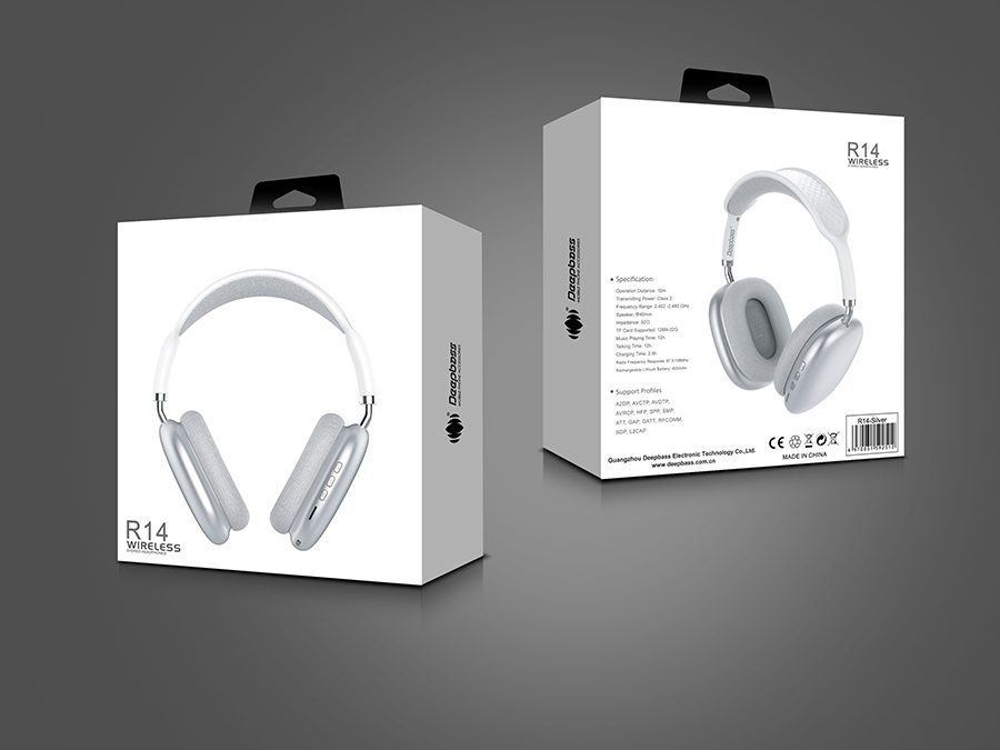 R14 Wireless Over-Ear Headphones