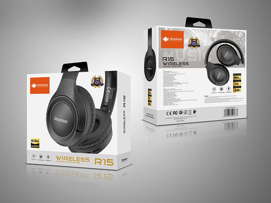 R15 Wireless Over-Ear Headphones