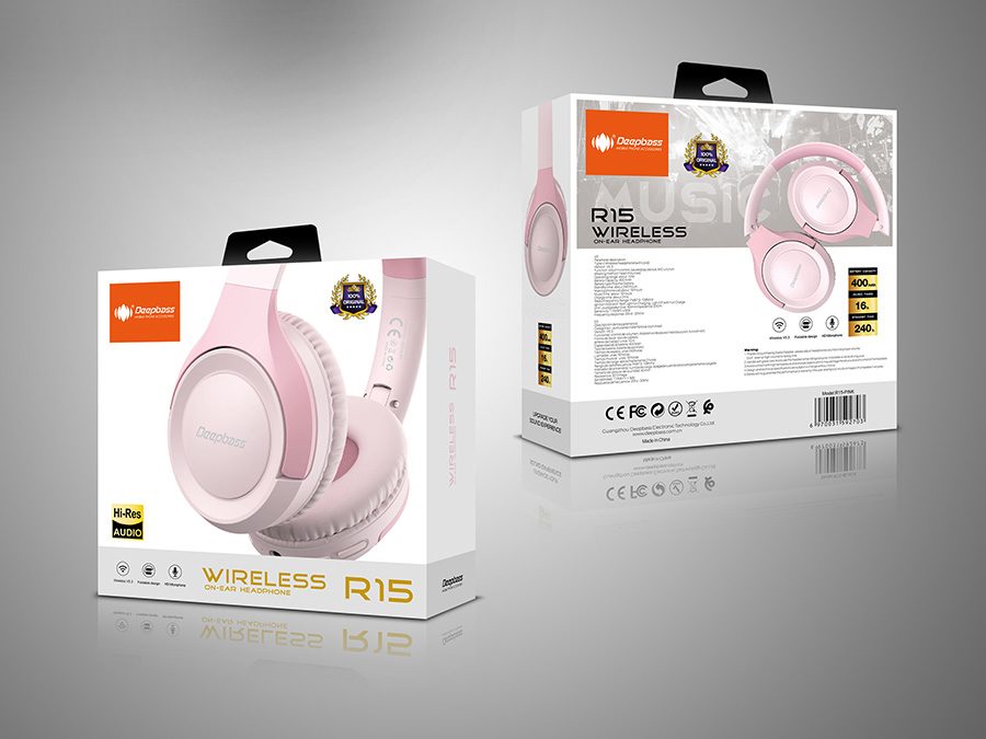 R15 Wireless Over-Ear Headphones