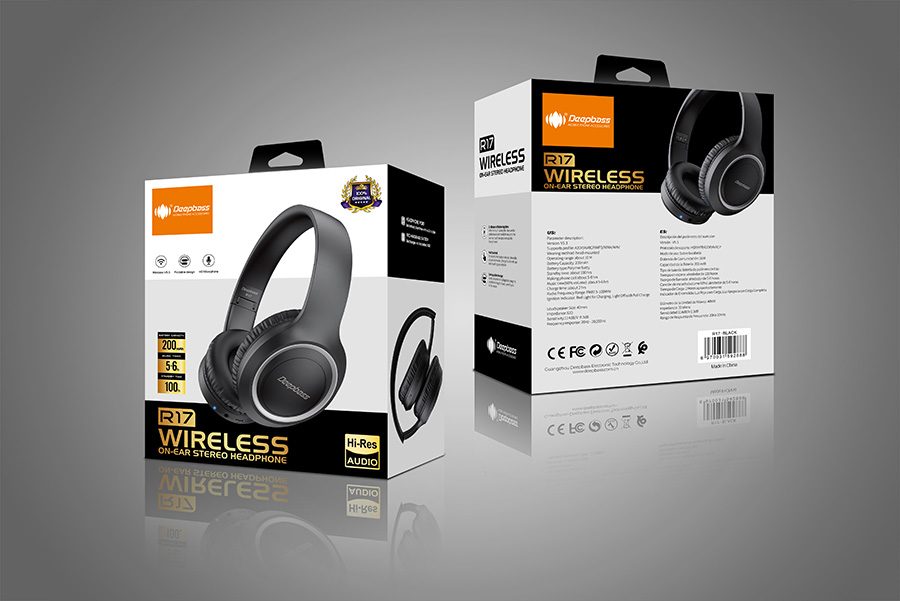 R17 Wireless Over-Ear Headphones