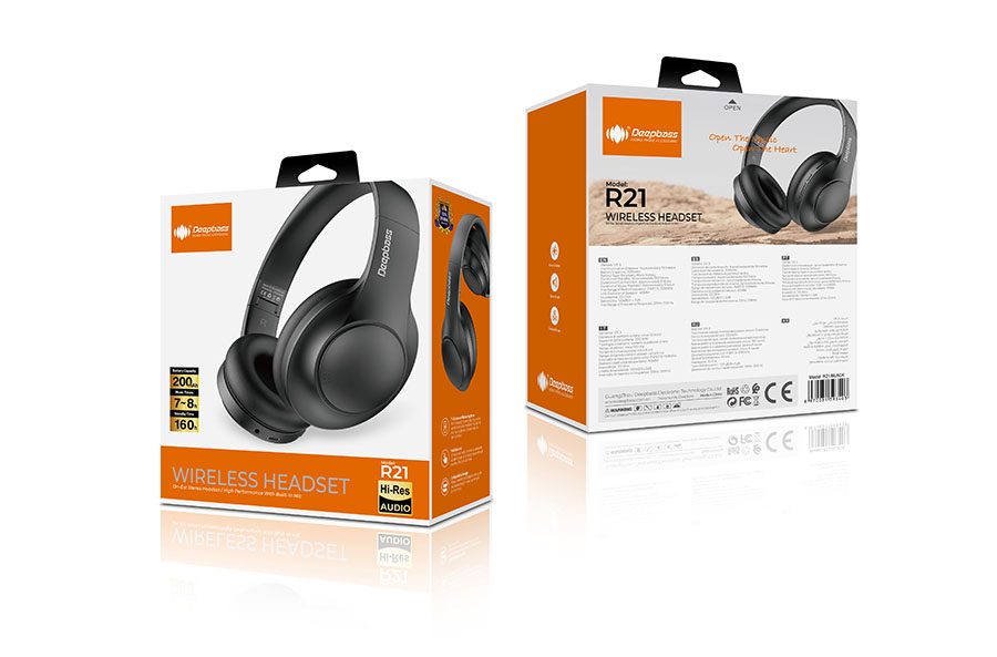 R21 Wireless Over-Ear Headphones