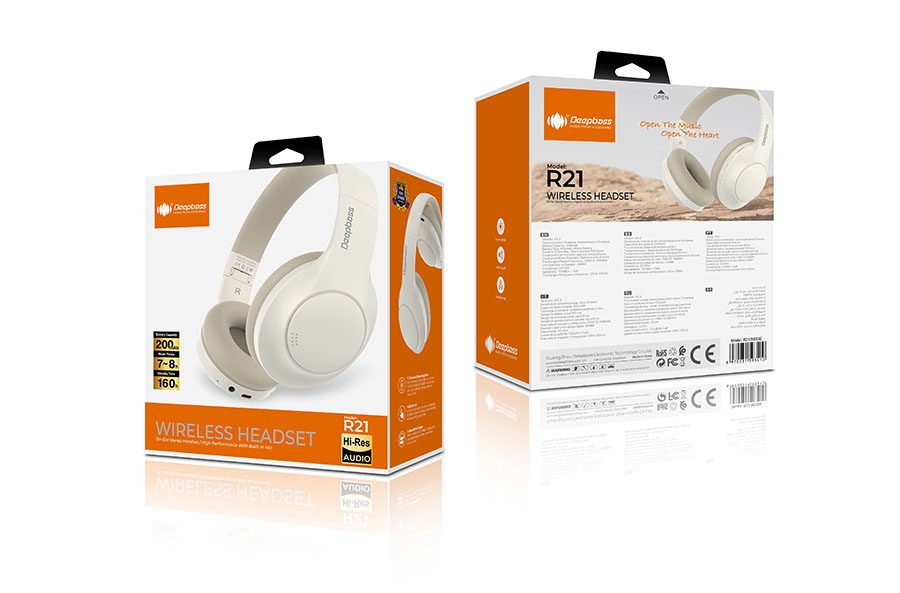R21 Wireless Over-Ear Headphones