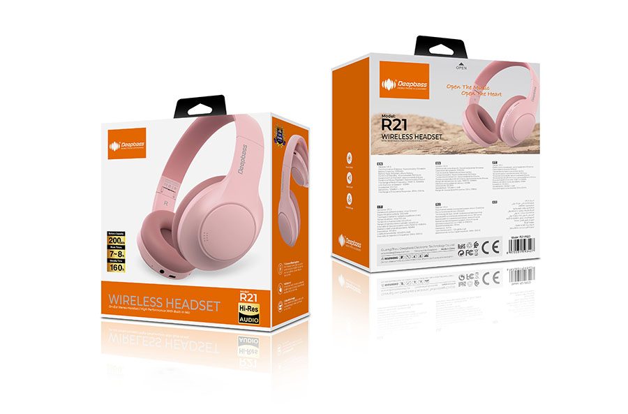 R21 Wireless Over-Ear Headphones