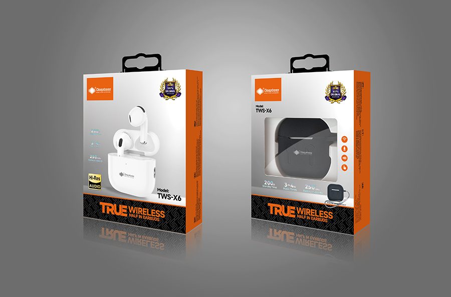 TWS-X6 True Wireless Earbuds
